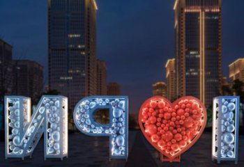 Love雕塑生產商，街頭藝術，藝術不銹鋼Love雕塑精選