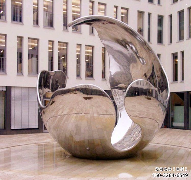 球形雕塑特供，地標(biāo)擺件，鏤空不銹鋼球形雕塑選用