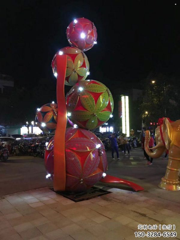 繡球雕塑選定，戶外雕塑，不銹鋼繡球雕塑標(biāo)準(zhǔn)