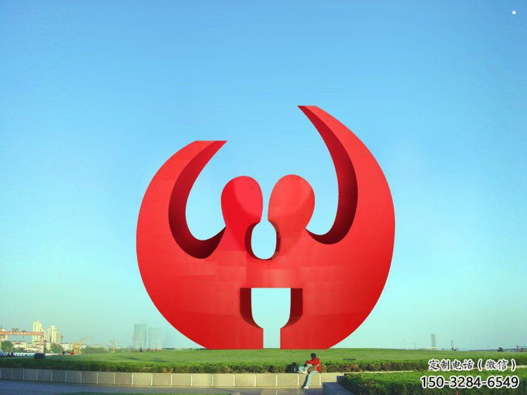 鏤空球雕塑指用，小區擺件，異形鏤空球雕塑制作