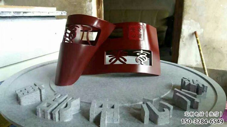 現代書籍雕塑定制，中式工藝，景觀書籍雕塑廠家優價