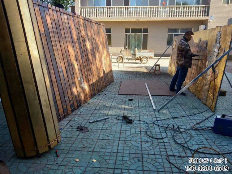 售樓部書卷雕塑，噴砂發光雕塑，烤漆題材