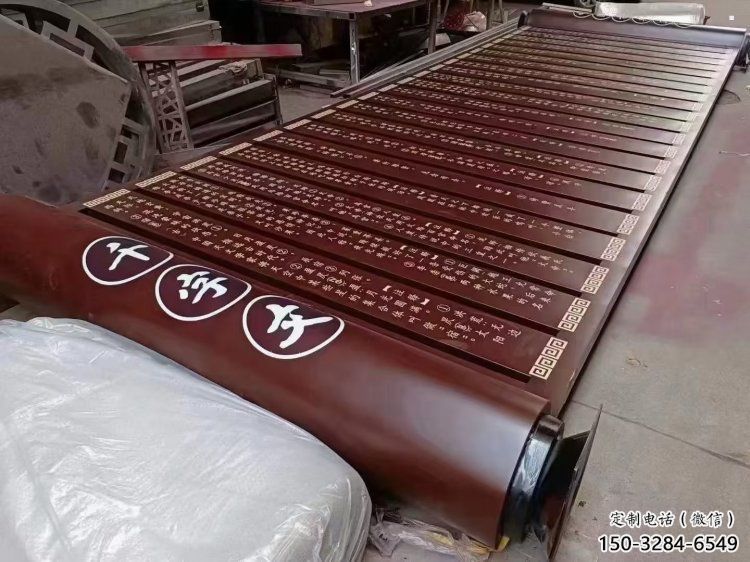 庭院書卷雕塑，鍍金歐式雕塑，校園形式