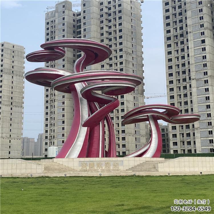 鏤空樹雕塑展品，景觀概念，烤漆鏤空樹雕塑優(yōu)選