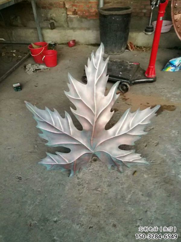 樹葉雕塑