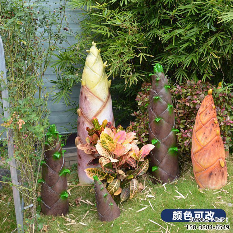 竹筍雕塑供需，小區雕塑，不銹鋼竹筍雕塑制造廠家