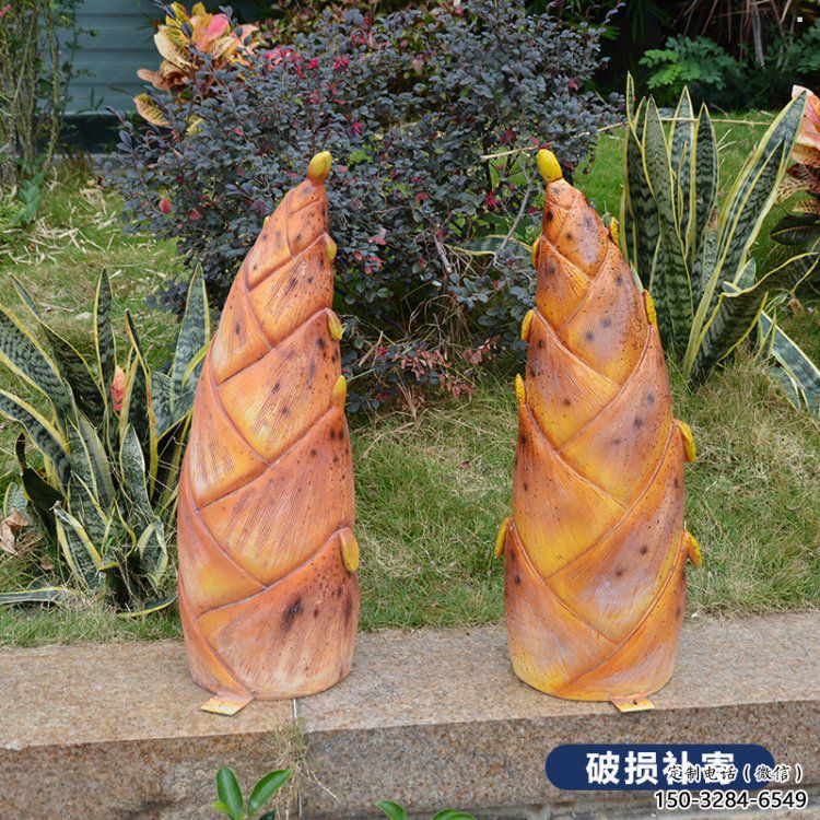 竹筍雕塑指用，多彩藝術(shù)，不銹鋼竹筍雕塑廠(chǎng)家供給
