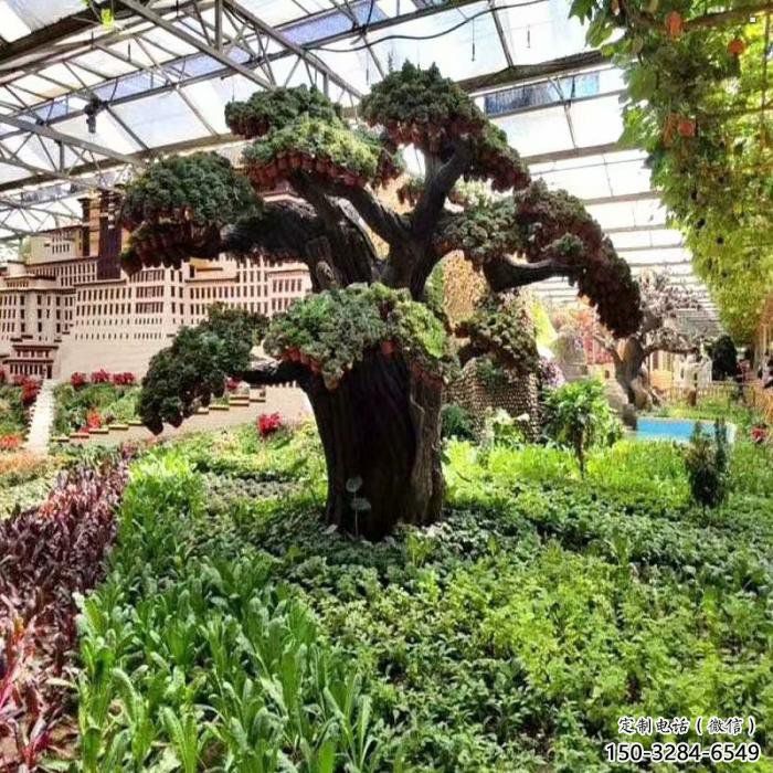 仿真樹雕塑選定，植物雕塑，玻璃鋼仿真樹雕塑常用
