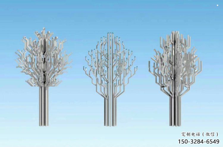 風(fēng)鈴樹雕塑生產(chǎn)，公園小品，不銹鋼風(fēng)鈴樹雕塑廠家指用