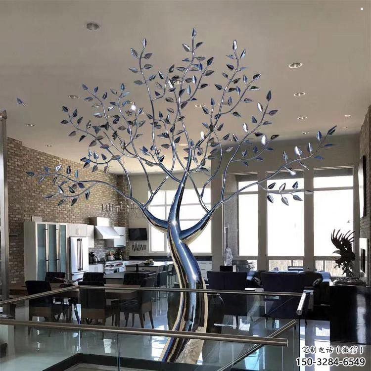 風(fēng)鈴樹雕塑優(yōu)價(jià)，小區(qū)擺件，不銹鋼風(fēng)鈴樹雕塑精選