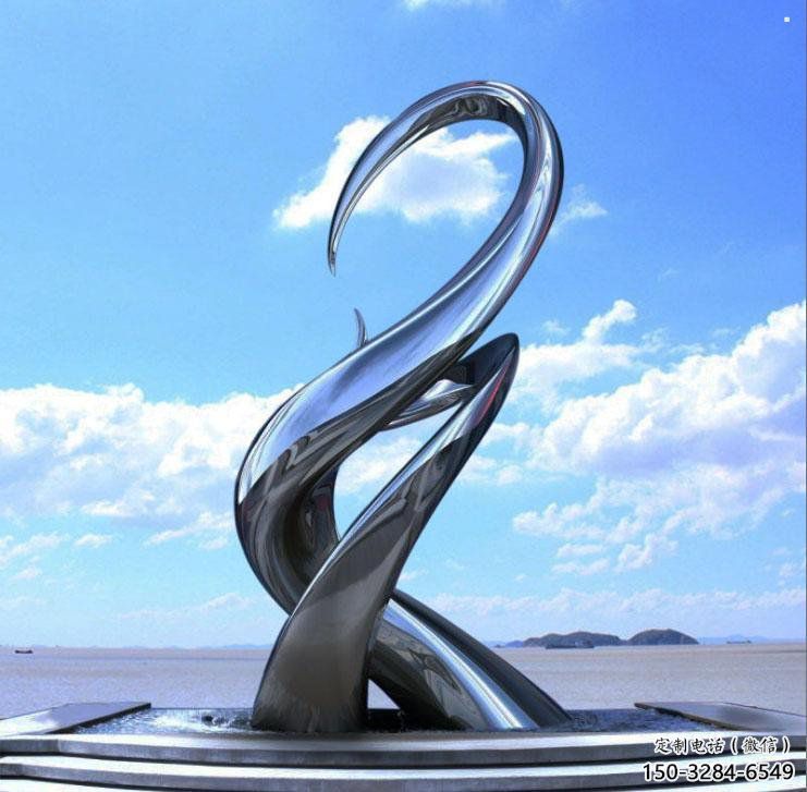 樹芽雕塑精選，廣場系列，不銹鋼樹芽雕塑制作