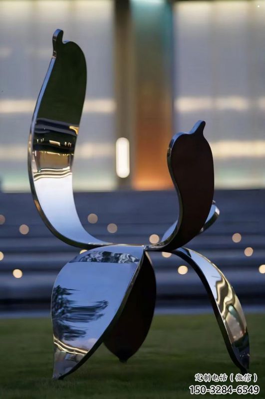 四葉草雕塑定做，多彩藝術，不銹鋼四葉草雕塑選用