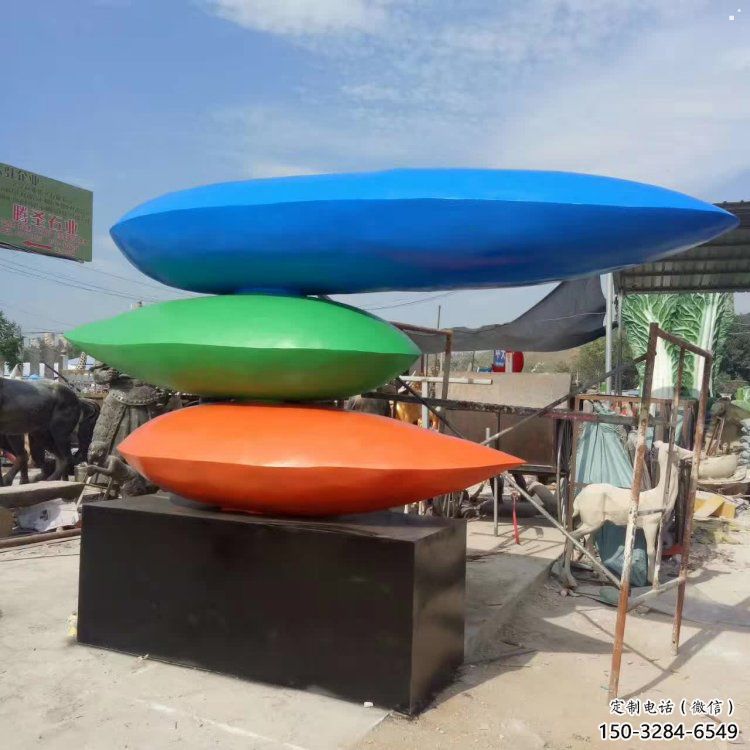 水滴雕塑優(yōu)選，多彩藝術(shù)，抽象烤漆水滴雕塑選用