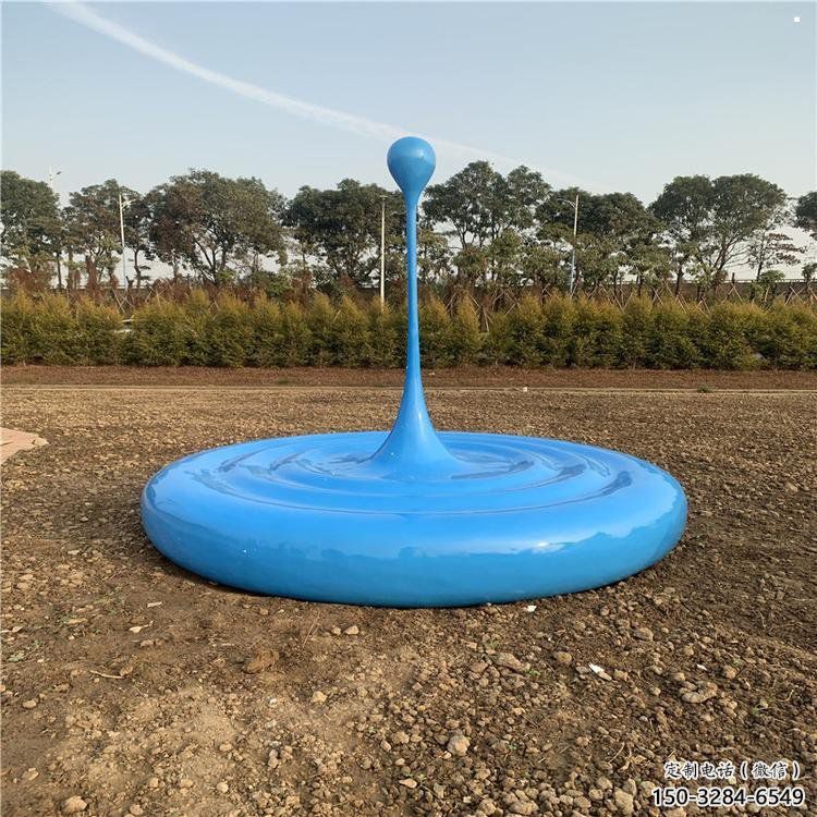 水滴雕塑制造，街景小品，景觀烤漆水滴雕塑優(yōu)價(jià)