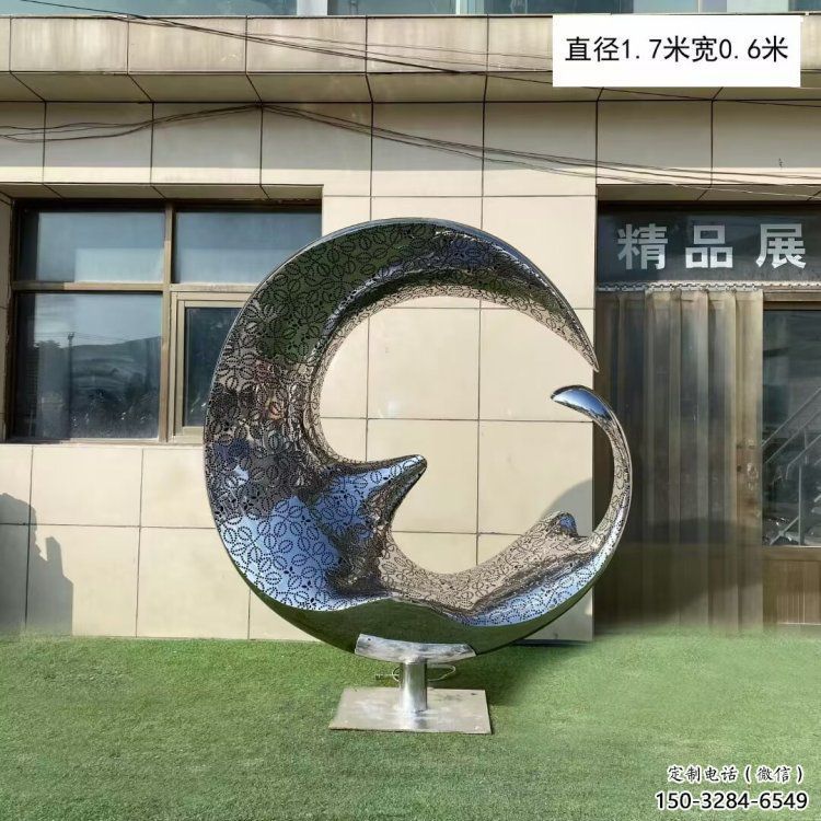 酒店水滴雕塑，鍍金歐式雕塑，仿古擺件