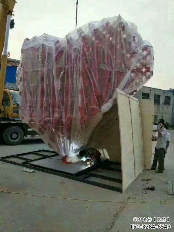 愛(ài)心雕塑標(biāo)準(zhǔn)，廣場(chǎng)雕塑，不銹鋼愛(ài)心雕塑廠(chǎng)家供給