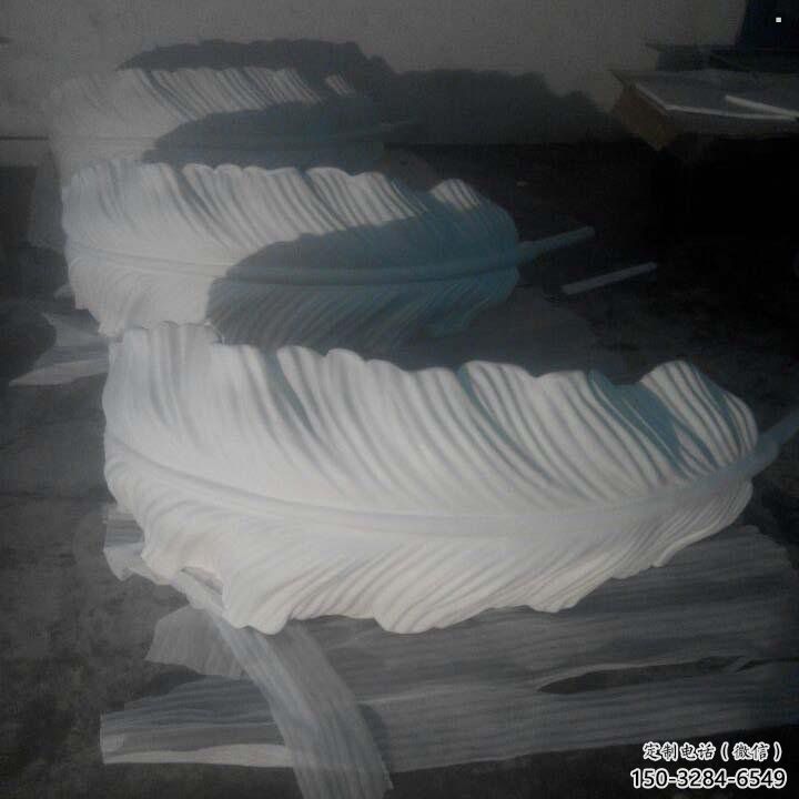 羽毛雕塑指用，景觀雕塑，玻璃鋼羽毛雕塑點擊