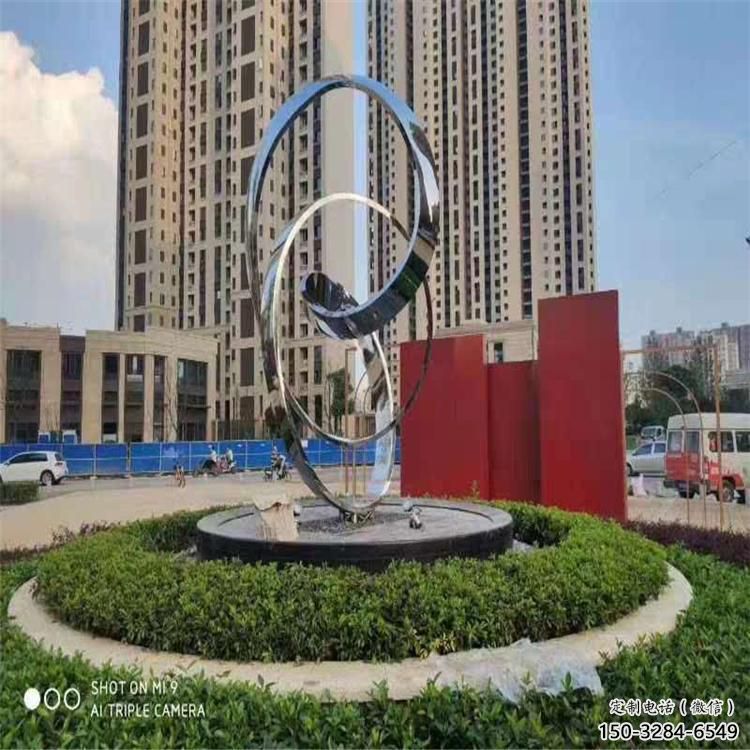 圓環(huán)雕塑觀(guān)賞型，城市裝飾，燈光圓環(huán)雕塑標(biāo)準(zhǔn)