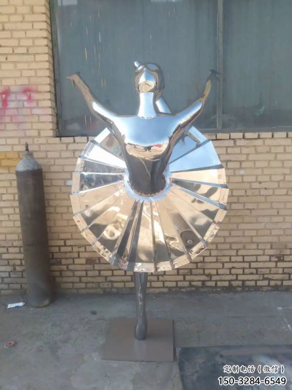 舞者雕塑制造商，美陳雕塑，小品圓環舞者雕塑訂做