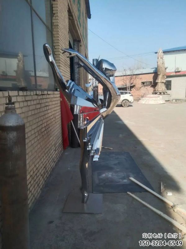 舞者雕塑制造商，小區擺件，景觀圓環舞者雕塑制造商