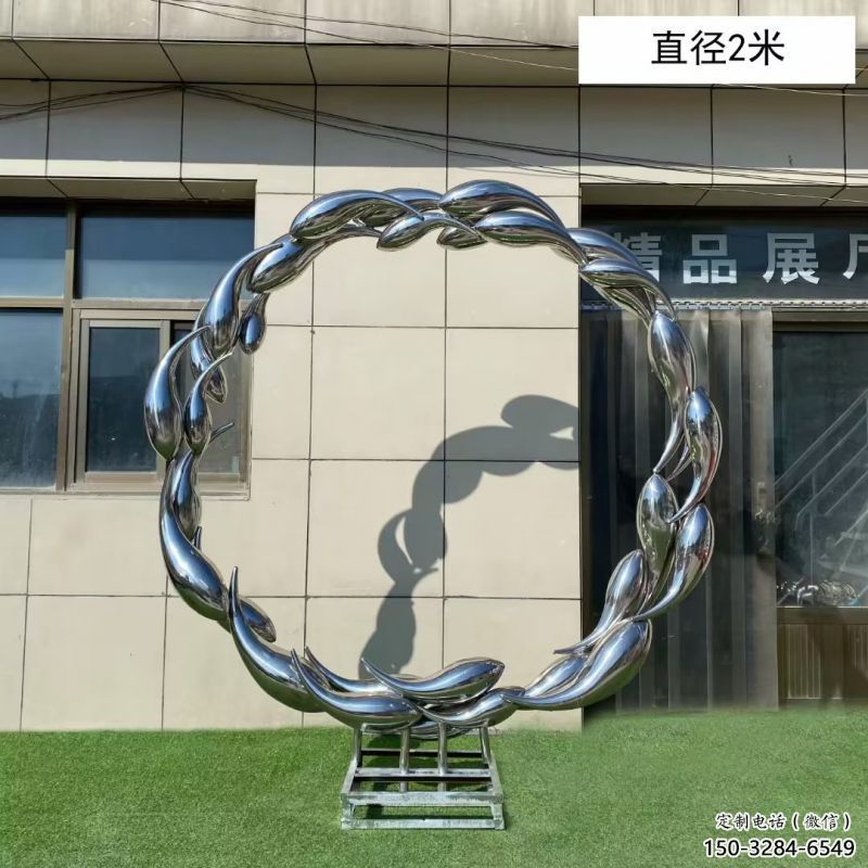 金魚(yú)景觀雕塑精品，小區(qū)雕塑，景觀圓環(huán)金魚(yú)雕塑提供