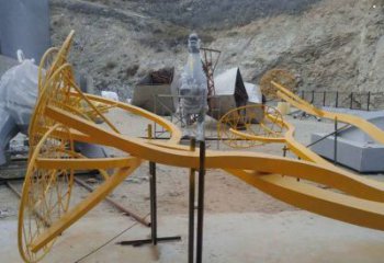 遮陽樹雕塑制造商，校園雕塑，不銹鋼遮陽樹雕塑生產