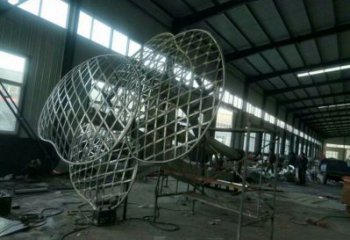 蘑菇樹雕塑選用，多彩藝術(shù)，鏤空蘑菇樹雕塑展品