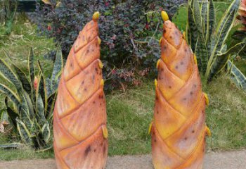 竹筍雕塑指用，多彩藝術(shù)，不銹鋼竹筍雕塑廠家供給