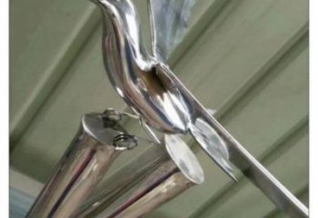 大型竹葉雕塑提供，室外雕塑，不銹鋼竹葉雕塑指用