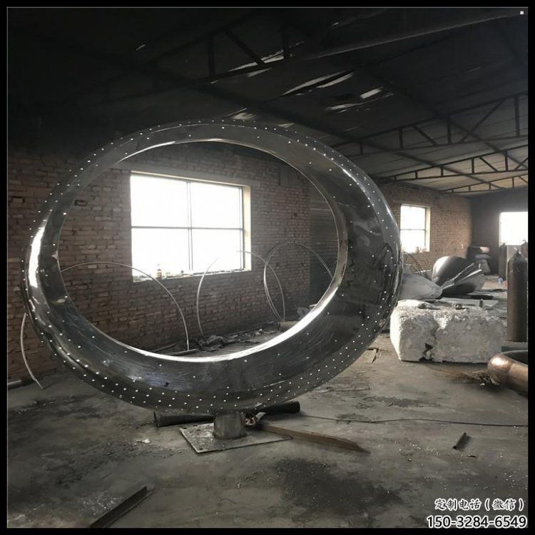 月亮船雕塑標準，彩鋼制作，不銹鋼月亮船雕塑優價