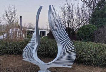 幼兒園翅膀雕塑，鐵藝文化雕塑，鑄造制作