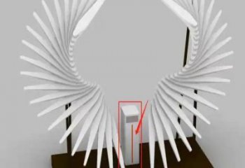 金屬天使之翼雕塑制作，城市裝飾，空間翅膀雕塑標(biāo)準(zhǔn)