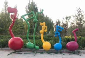 大型商場音符雕塑
