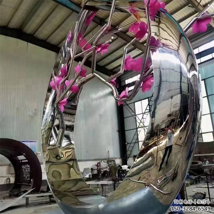 南平梅花雕塑工廠優選，城市裝飾，景觀梅花雕塑供給