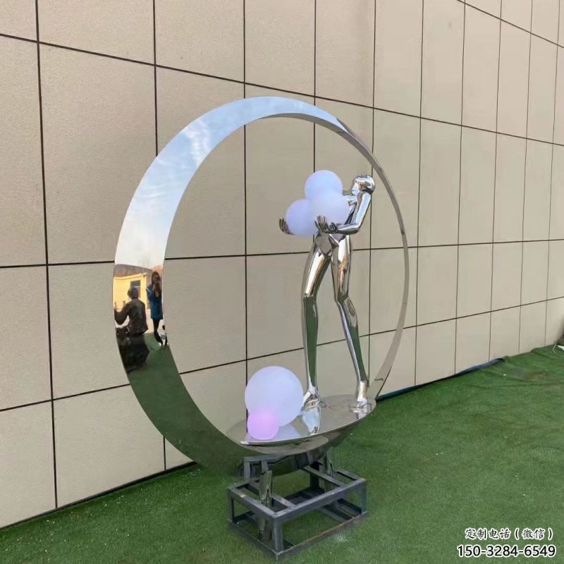 鼓樓仙子雕塑展品，公園小品，景觀圓環仙子雕塑生產商