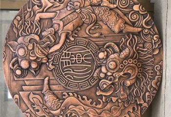 三明戶外浮雕供求，村標概念，鍛銅浮雕制作廠家