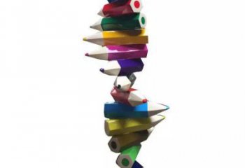 張掖企業鉛筆雕塑