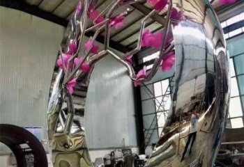 梧州梅花雕塑工廠優選，城市裝飾，景觀梅花雕塑供給