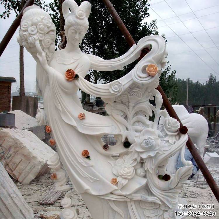 五指山公園天女散花雕塑