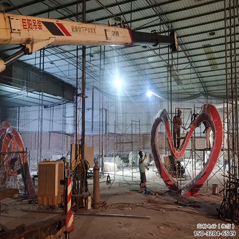 文昌景觀love雕塑選定，美陳雕塑，現代燈光love雕塑優選