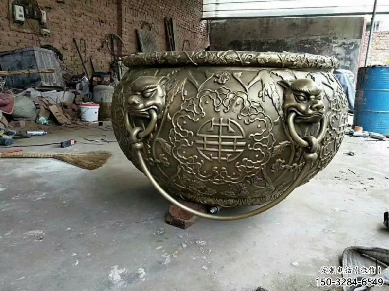 漯河鑄銅缸雕塑承接