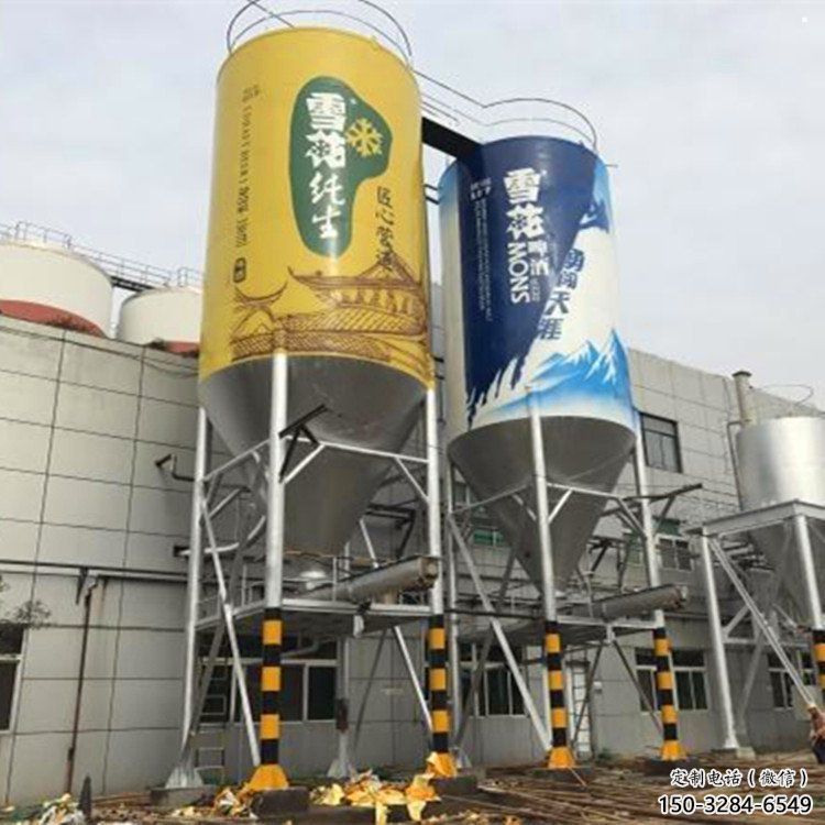 哈爾濱飲料瓶雕塑精選，街道標識，玻璃鋼飲料瓶雕塑工程指用