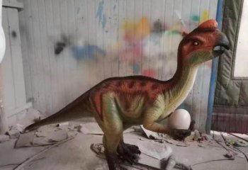 牡丹江抽象恐龍雕塑制造，動物雕塑，玻璃鋼恐龍雕塑展品