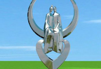 雞西創意牛郎織女雕塑