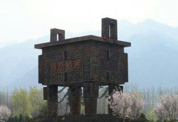 七臺(tái)河廣場(chǎng)銅鼎