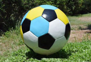 咸寧籃球雕塑觀賞型，戶(hù)外擺放，玻璃鋼籃球雕塑定制廠家