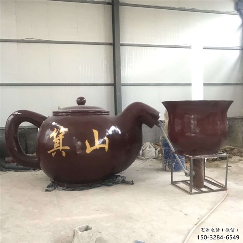 襄樊商業(yè)街酒壺雕塑