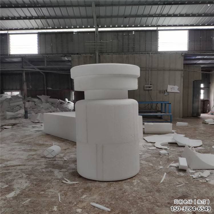 仿真藥瓶雕塑，美陳藝術類，玻璃鋼藥瓶子雕塑廠家