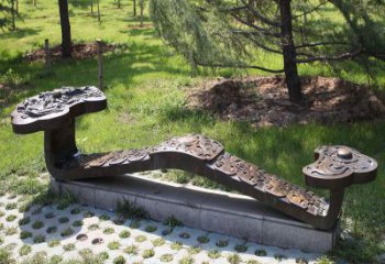 永州景觀如意雕塑優(yōu)選，陸地擺件，園林如意雕塑供應