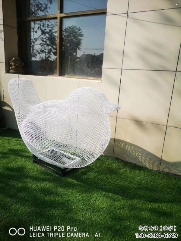 烏蘭察布鏤空鳥雕塑供需，透雕系列，鐵藝小鳥雕塑制造商